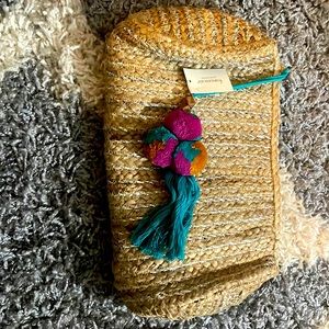 NWT beach clutch!!!!!